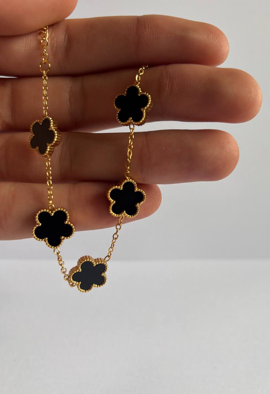 Pack 6 pièces (2 colliers, 3 gourmettes et une bague)